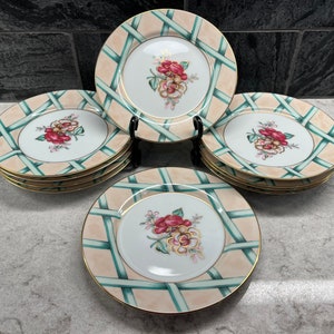 Vintage Fitz and Floyd Dessert Plates