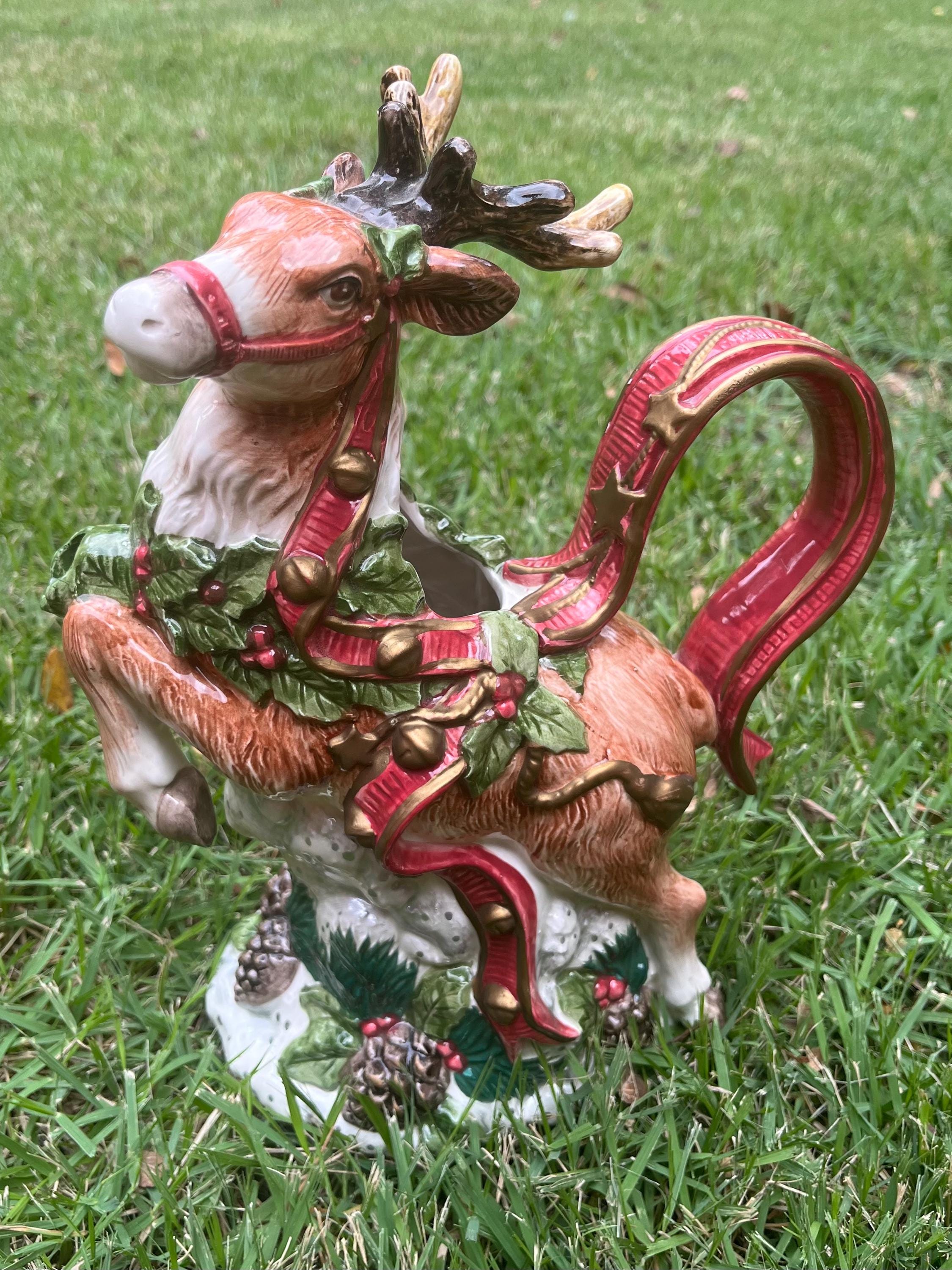 Fitz Floyd Pitcher - Etsy