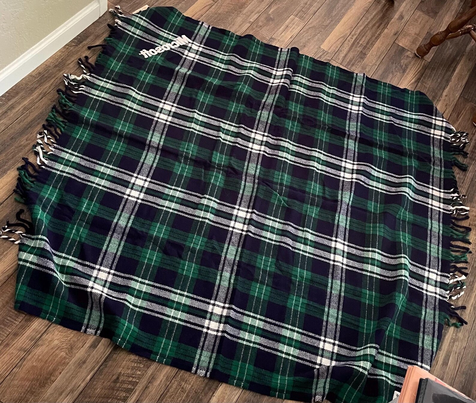 Vintage Collectibles Technology Computer a Microsoft Plaid Blanket - Etsy