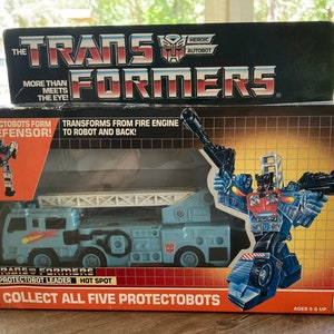 Vintage Transformer “Hot Spot” Hasbro