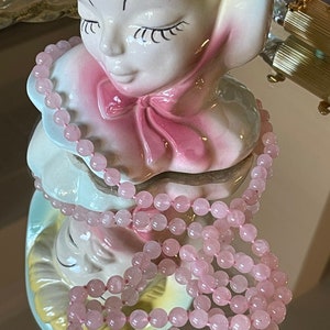 Vintage Pink Rose Quartz necklace