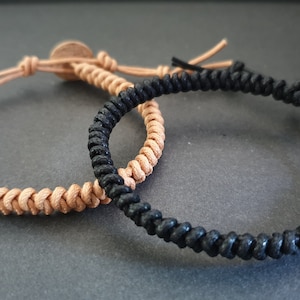 Snake Knot Adjustable Paracord Bracelet Custom Colours 
