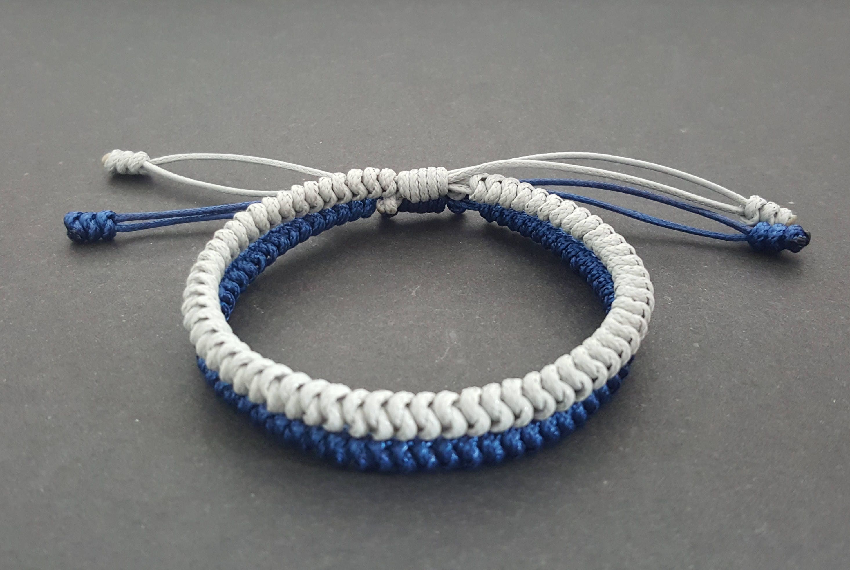 Set of 2 Color Cord Bracelet Woven Bracelet Wristfriendship Etsy India