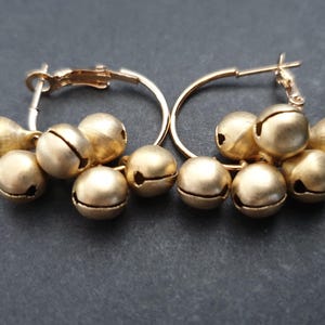 Handmade Jingling Hilltribe Dangle  Earring,Women Earring, Gifts for Girls, Bells Earring