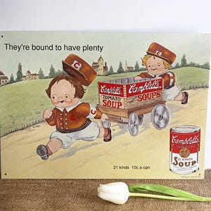Campbell's Soup Sign - Etsy