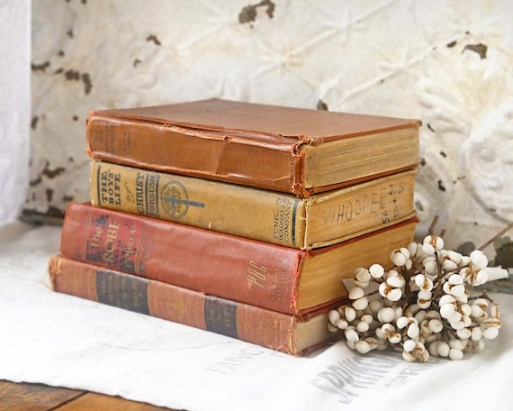 Vintage Book Stack