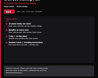 Plan de capacitación de Grok Bot: 13 casos prácticos + cronograma de 7 días (PDF)