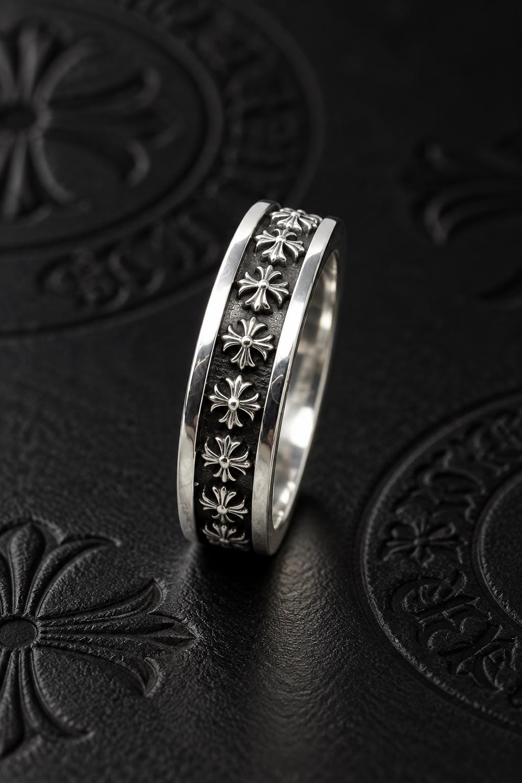 Chrome Hearts Forever Ring - Etsy