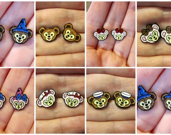 Teddy Bear Earrings Kawaii~Hypoallergenic