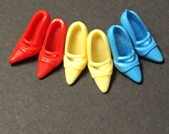 vintage barbie shoes