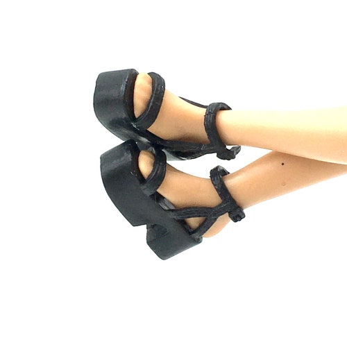 Fashion Doll Shoes Platform Shoes Moveable Dolls With Curves - Etsy