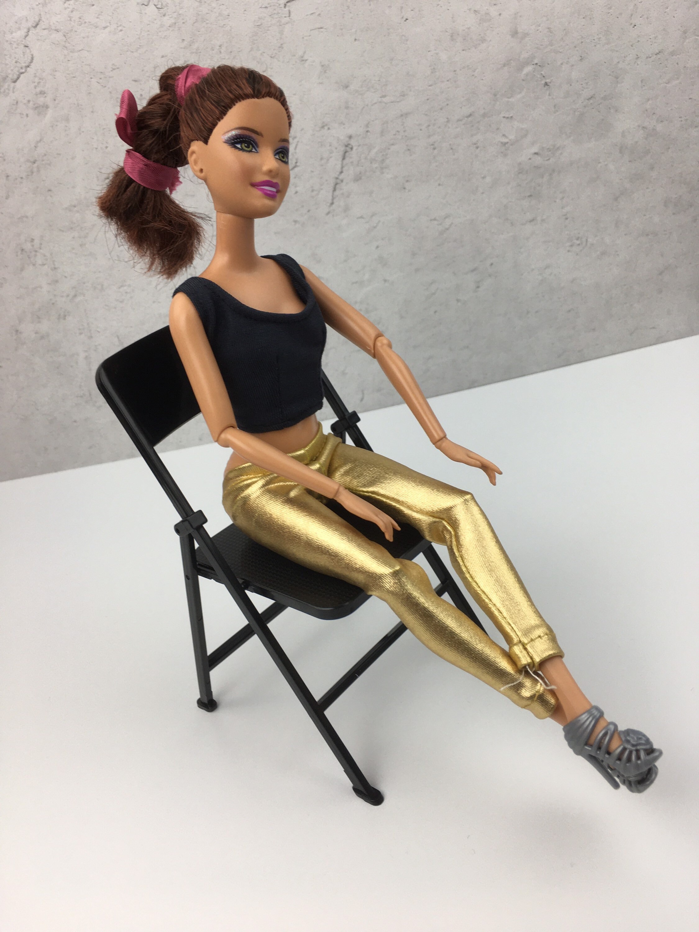 Barbie size chair Barbie home office chair folding chair Etsy