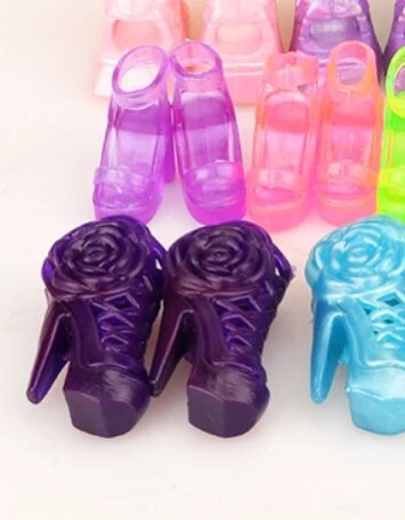 Fashion Doll Shoes Set 2 Mixed Lot for 11.5 Size Etsy