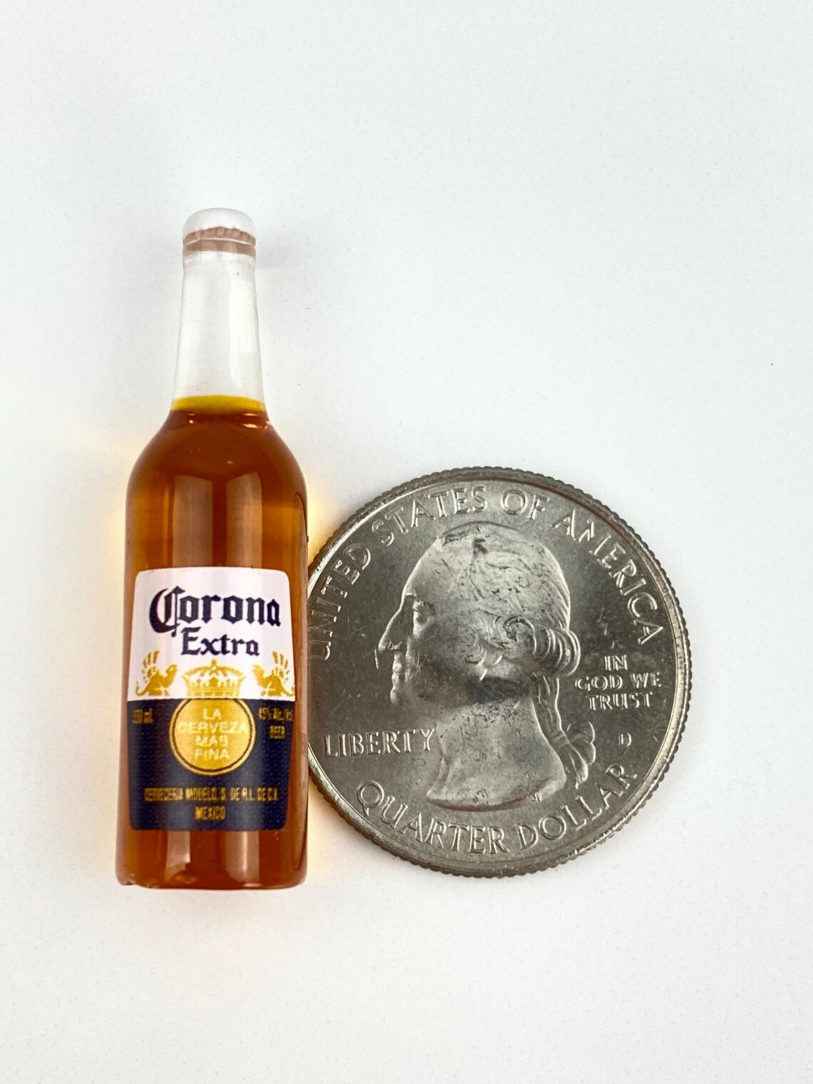 6 Pack Miniature Beer Bottles Mini Size Drinks Diorama Etsy