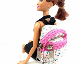 barbie backpack set