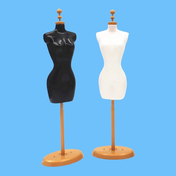 3 Pcs Doll Clothes Form Female Mannequin Body Dress Teen Girls Display Stand