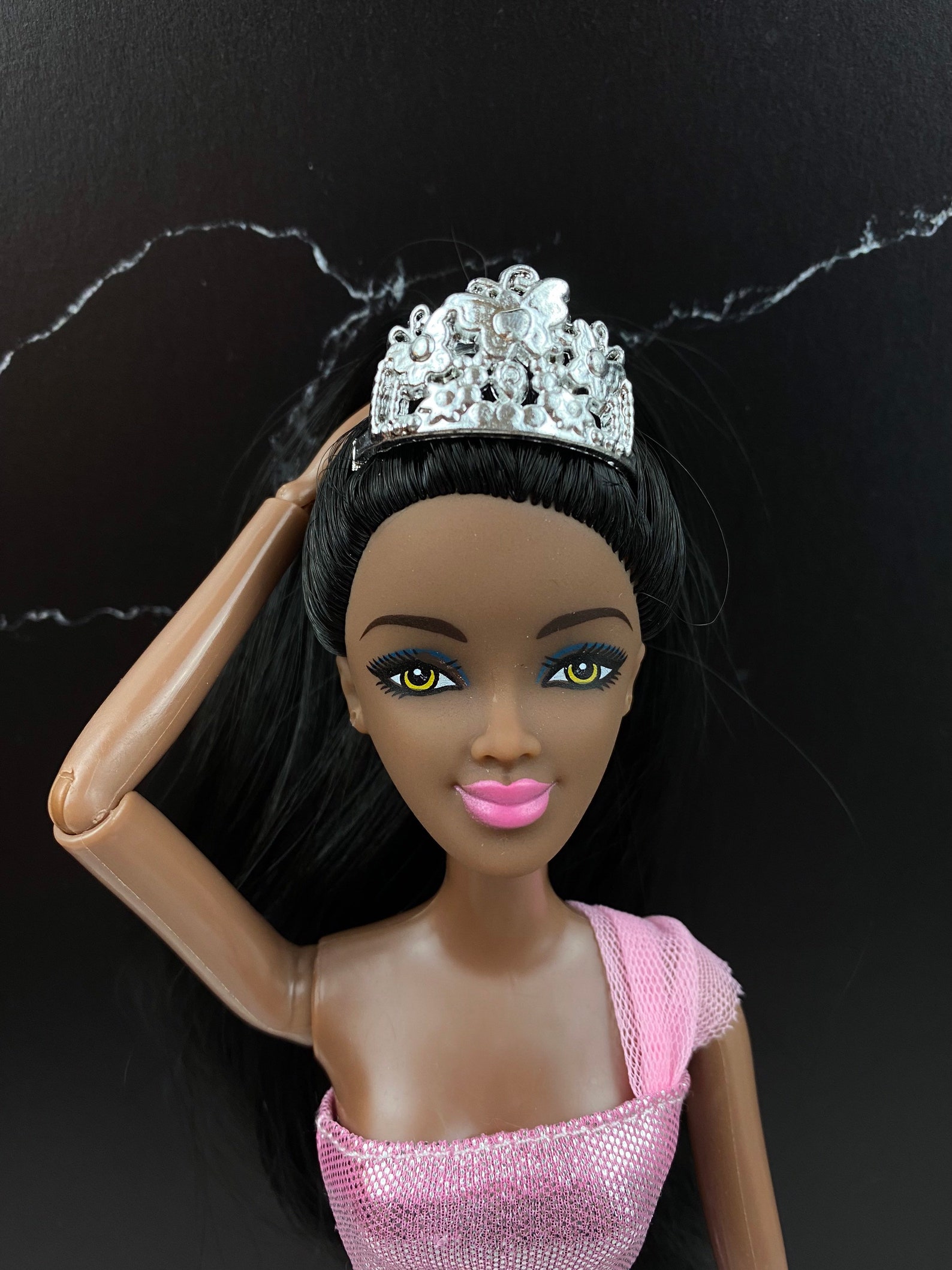 Barbie Princess crowns 4 silver doll Crowns Barbie tiara | Etsy