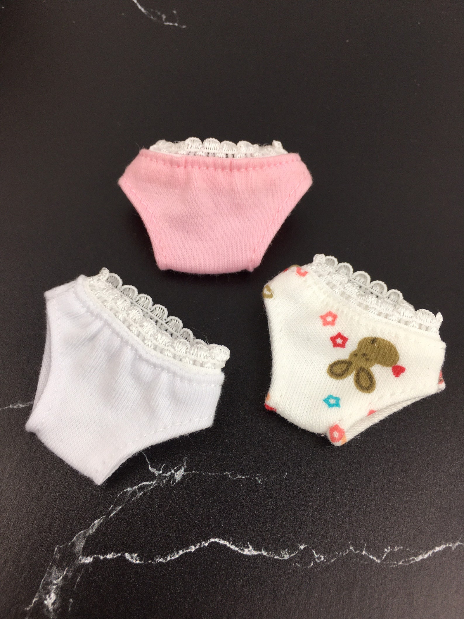 Panties for Barbie doll underwear briefs pink Barbie Etsy