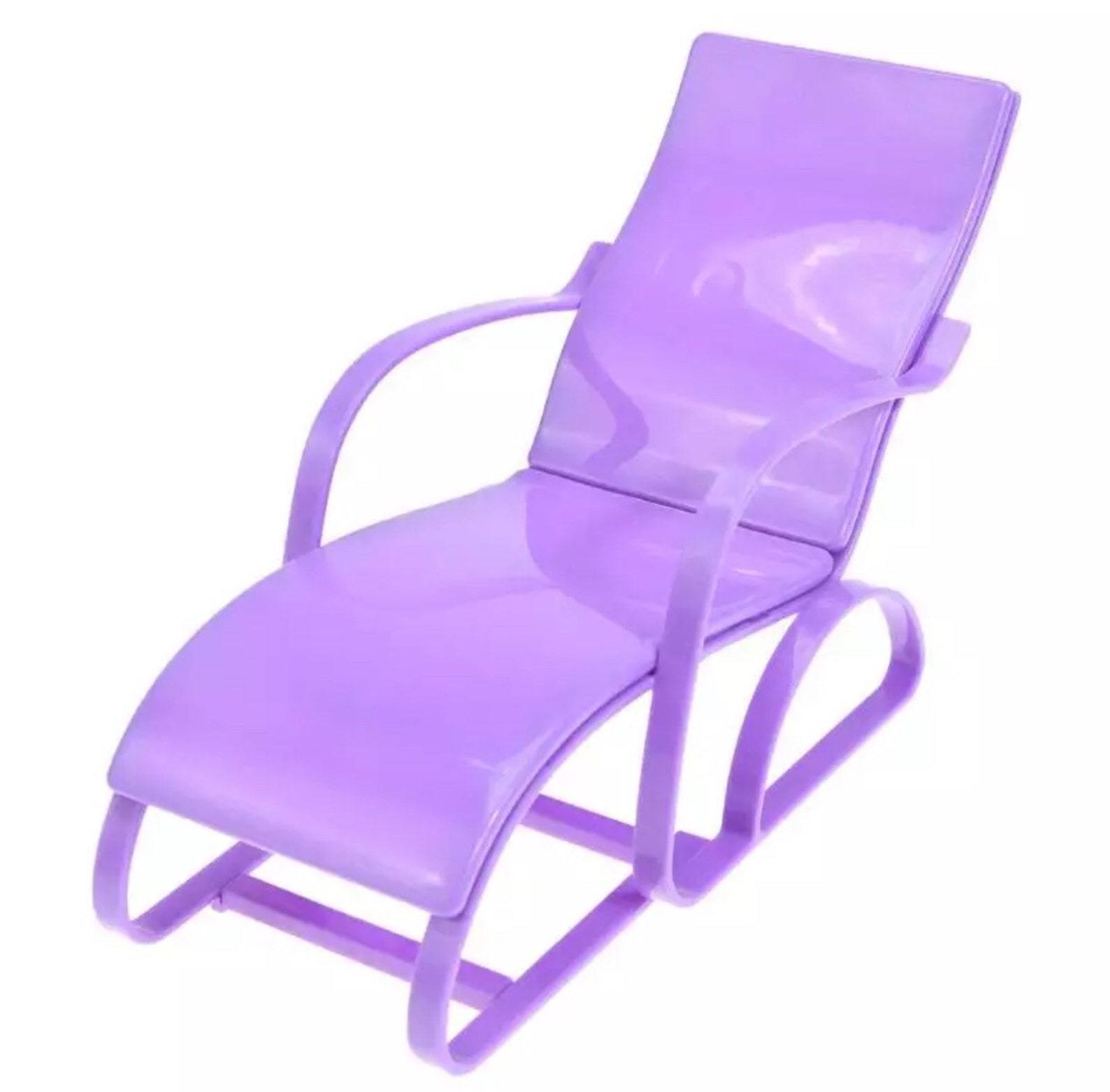 12 Fashion Dolls Pink Chaise Lounge Chair Beach Chair Lawn Etsy