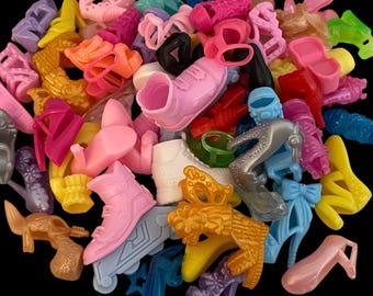 Assorted Fashion Doll Shoes (20 Pairs) - Fits 11.5" Dolls