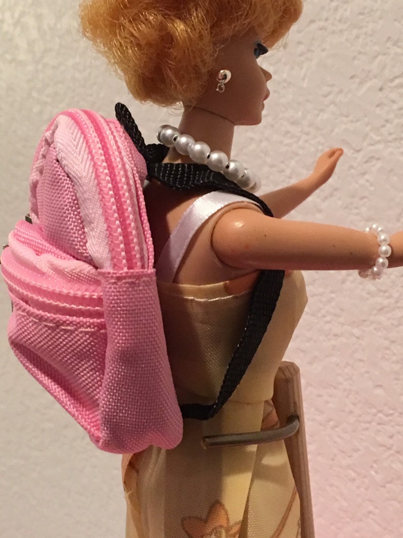 Barbie size backpack Barbie school supplies Barbie smart Etsy