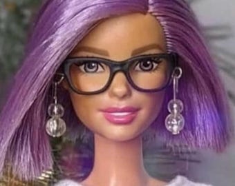 Fashion Doll Glasses: Teacher Style - No Lenses