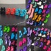 Fashion doll shoes, Heels dress up, 20 pair 40 pcs, doll accessories, for 11.5” moveable dolls 