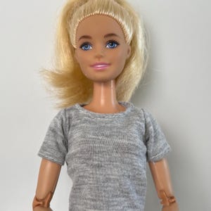 Pink doll pants outfit, Doll clothes, doll outfits, pastel rainbow tee shirt, lace bow top, sets and separates