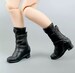 Cute Fashion Doll size black boots, 11.5” dolls, fit all flat feet fashion dolls 