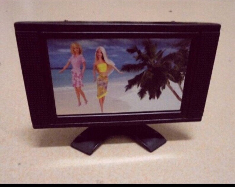 barbie tv set