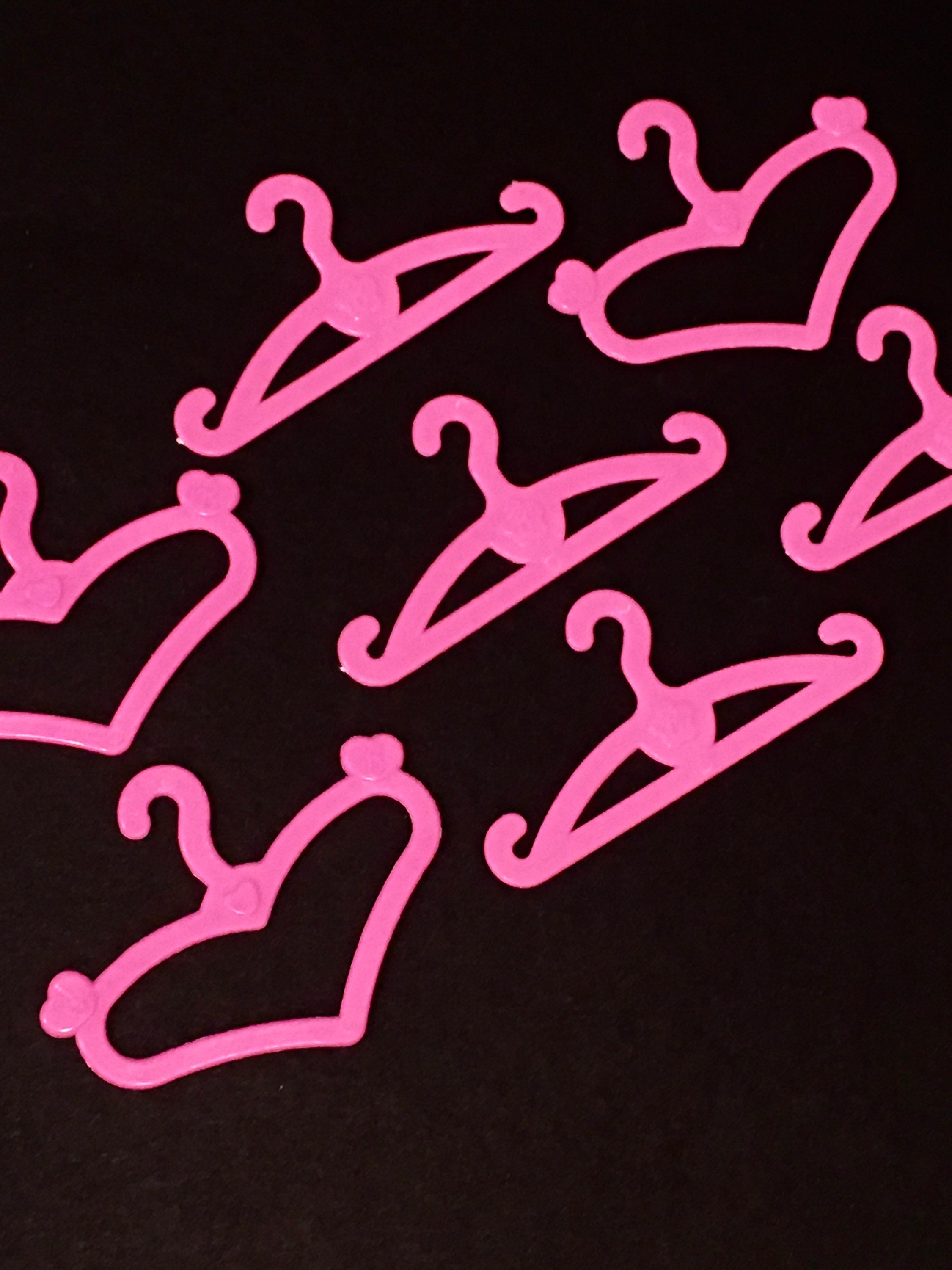 20 Barbie size hangers mixed style Barbie closet clothes Etsy