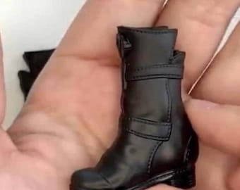 Curvy Doll Boots: and Mary Jane Style for 1/6 Scale Flat Feet Dolls