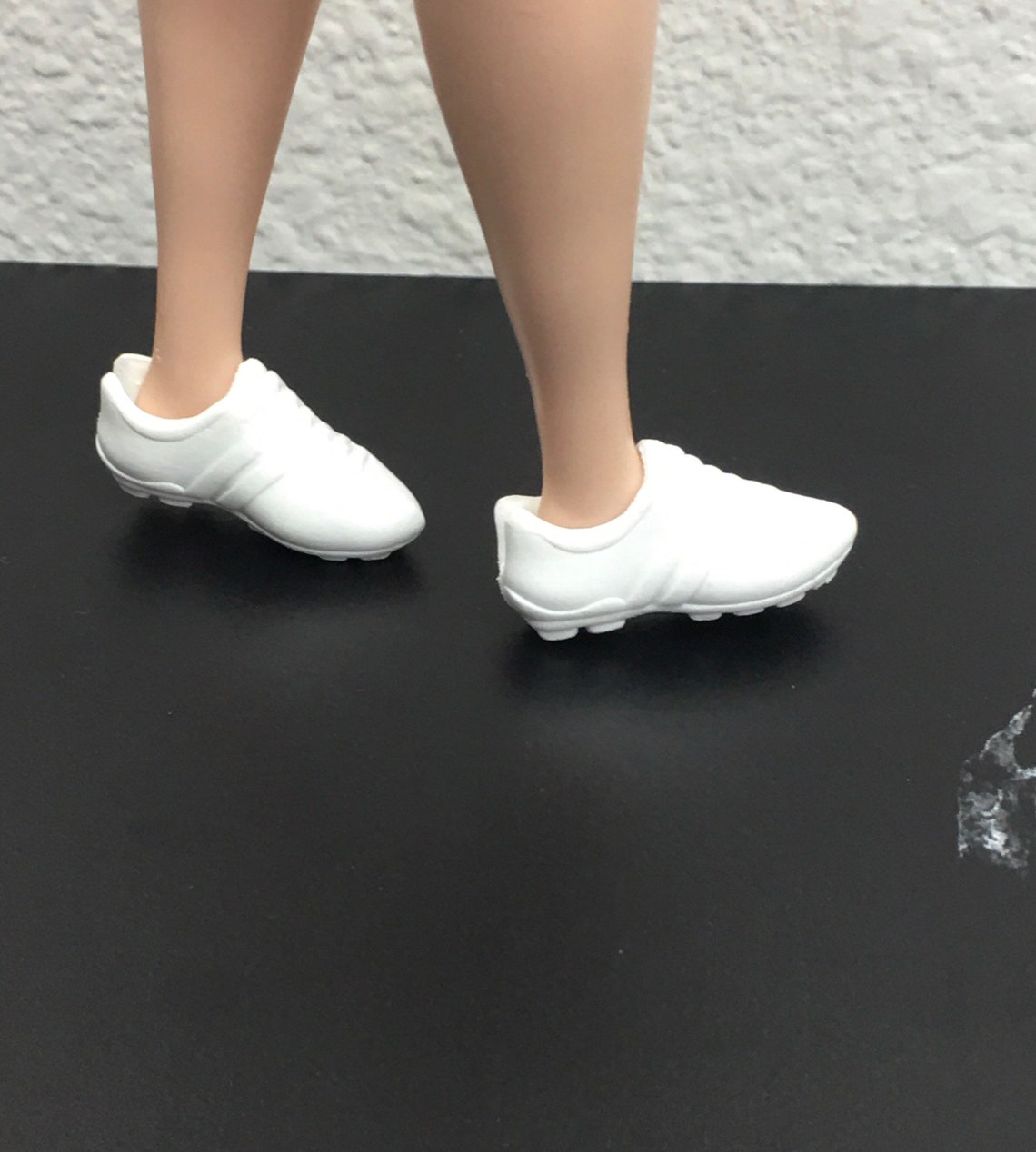 Curvy Barbie shoes flat feet barbie shoes black curvy shoes | Etsy