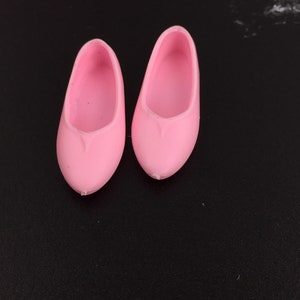 Fashion Doll Curvy Flat Foot Shoes White Doll Shoes Red Pink - Etsy