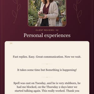 Powerful Commitment SPELLs | Deep Devotion & Loyalty | Strengthen Your Relationship | Personal Casting | Video Proof Option image 6