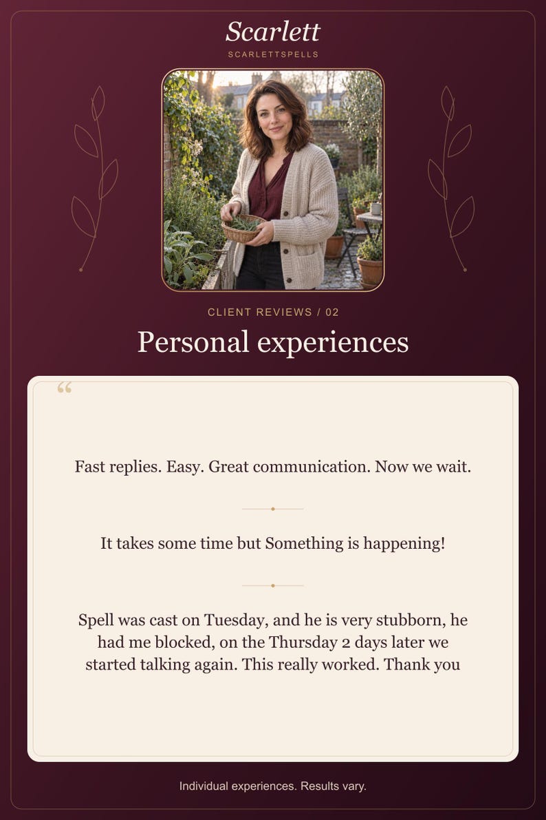 Powerful Commitment SPELLs | Deep Devotion & Loyalty | Strengthen Your Relationship | Personal Casting | Video Proof Option image 6