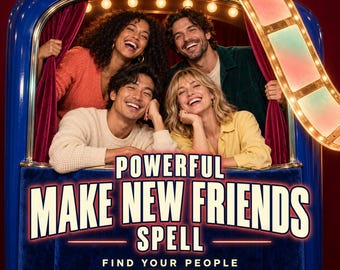 Powerful Make New Friends SPELLs | Friendship Attraction & Genuine Connections | Personal Ritual