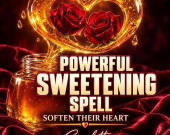 Powerful Sweetening SPELLs | Honey Jar Love Ritual | Soften Their Heart & Restore Warmth | Video Proof Option