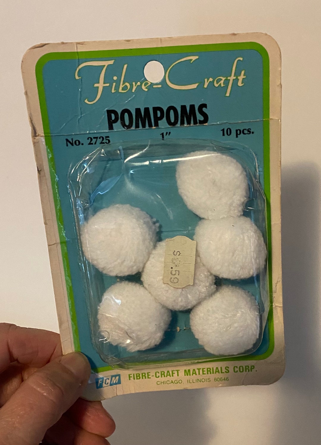 Vintage Pom Poms Notions Etsy