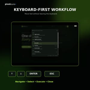 React Command Palette Component | Search & Quick Actions UI | TypeScript Dashboard Source Code image 6