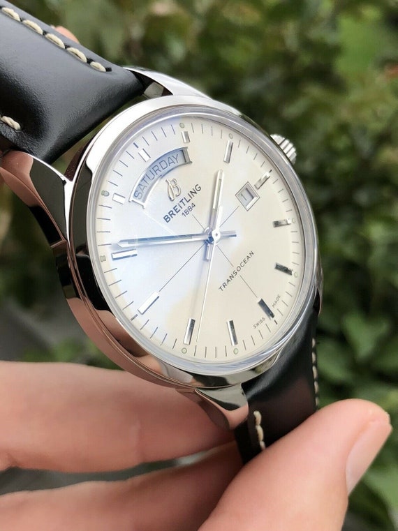 Breitling Transocean Day and Date A4531012/G77751 - image 9