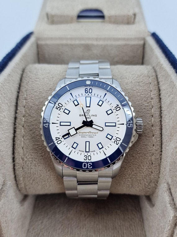 Breitling Superocean White Men's Watch - A17375E7… - image 1