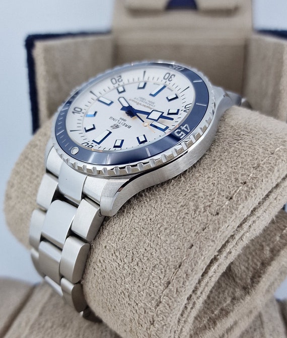 Breitling Superocean White Men's Watch - A17375E7… - image 2
