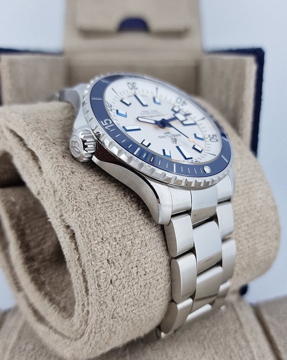 Breitling Superocean White Men's Watch - A17375E7… - image 4