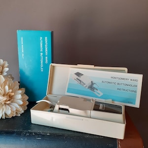 Montgomery Ward Automatic Buttonholer #9259  Vintage 1982