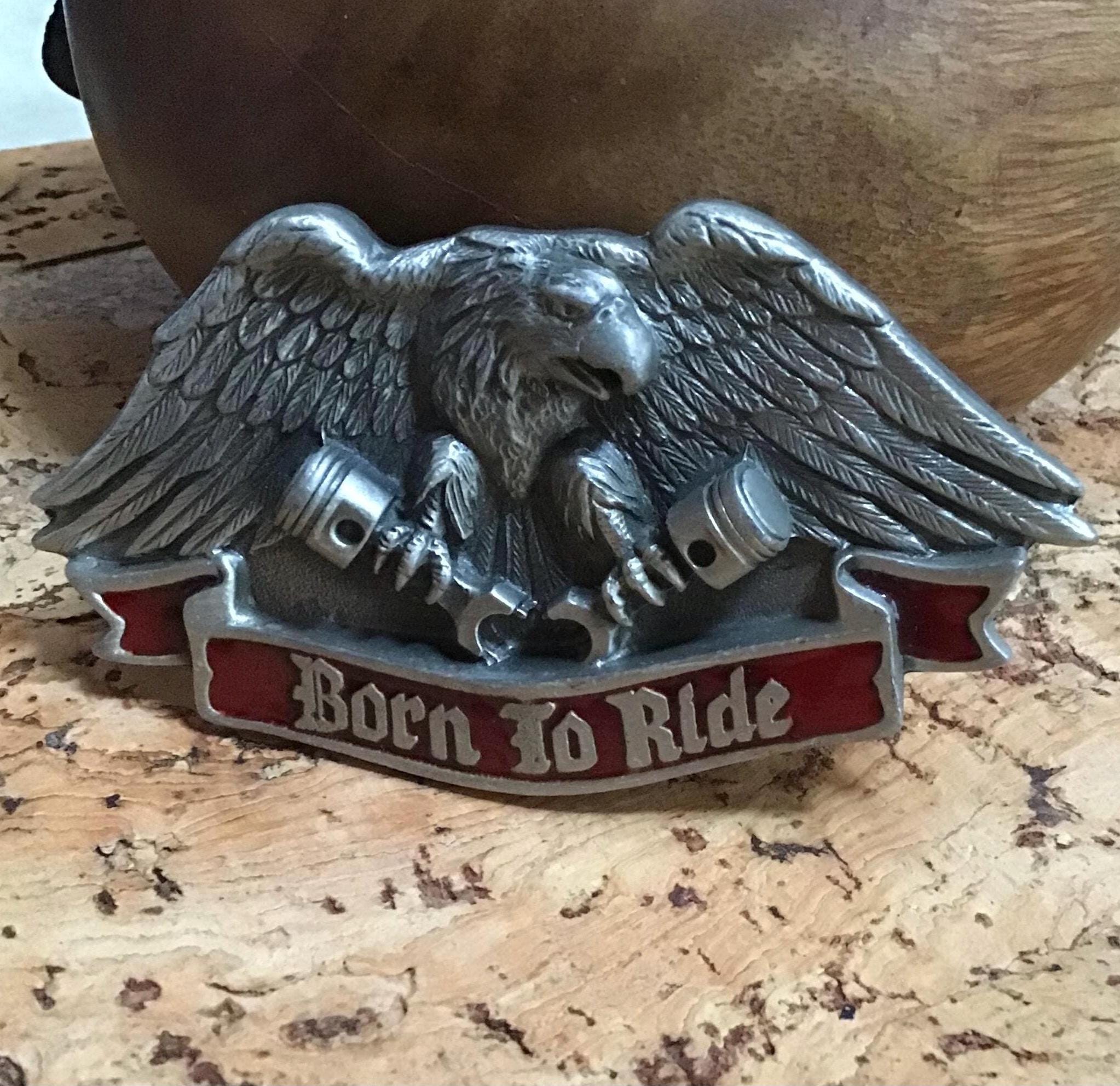?1991 VTG?Born to Ride buckle 1991 VTG  main image 4