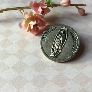 Our Lady of Guadalupe Pocket Token Coin La Crosse Wisconsin Shrine