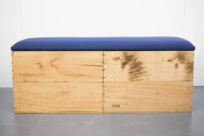 Extra large wooden blanket box chest for bedroom storage with Etsy