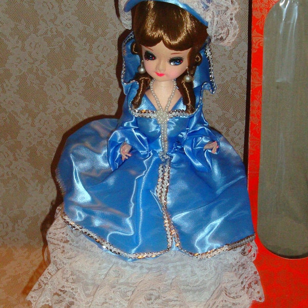 SALE 9.00 17inch Bradley Big Eyed Doll reserved for volleygirl2424