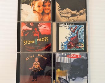 Vintage 1990s Alternative Rock Music CDs, Sublime, Local H, STP, Weezer, Blind Melon, Smashing Pumpkins